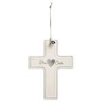 Demdaco Baby - Wall Cross Bless This Child Blue