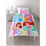 Disney Princess Quilt Cover Set - Single - Princess Power