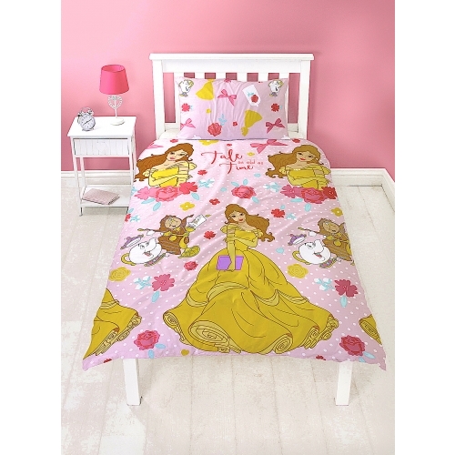 Disney Princess Quilt Cover Set - Single - Royal Belle 