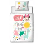 Disney Minnie Mouse Quilt Cover Set - Cot - Minnie Mouse Friends