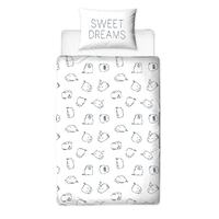 Pusheen Quilt Cover Set - Single - Sweet Dreams