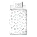 Pusheen Quilt Cover Set - Single - Sweet Dreams