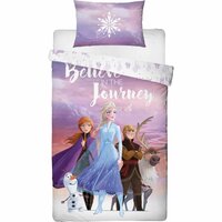 Disney Frozen 2 Quilt Cover Set - Single - Believe in the Journey 