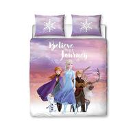 Disney Frozen 2 Quilt Cover Set - Double - Believe in the Journey 
