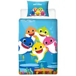 Baby Shark Quilt Cover Set - Single - Underwater