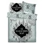 Harry Potter Quilt Cover Set - Double - Marauders Map
