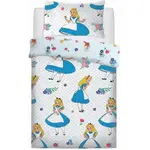 Disney Alice In Wonderland Quilt Cover Set - Single - Falling
