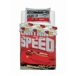 Disney Cars Quilt Cover Set - Single - Speed 