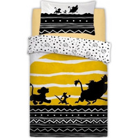 Disney The Lion King Quilt Cover Set - Single - Tribal Sunrise