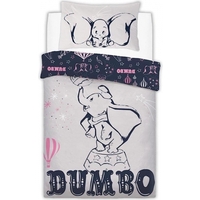 Disney Dumbo Quilt Cover Set - Single - Dumbo Presenting