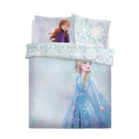 Disney Frozen 2 Quilt Cover Set - Double - Watercolour