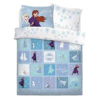 Disney Frozen 2 Quilt Cover Set - Double - Patchwork