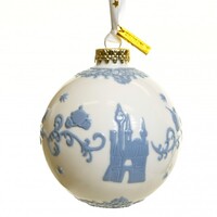 English Ladies Cinderella Ornament - White