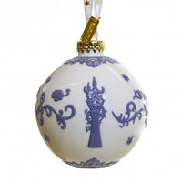 English Ladies Rapunzel Ornament - White
