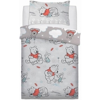 Disney Winnie the Pooh Quilt Cover Set - Single - Clouds