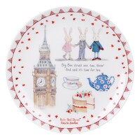 Ruby Red Shoes - London Big Ben Cake Plate