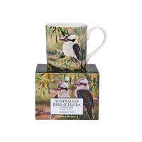 Ashdene Australian Bird & Flora - Kookaburra & Wattle City Mug