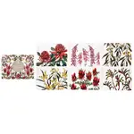 Ashdene Australian Floral Emblems - Assorted Placemats 6 Pack
