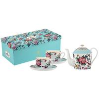 Ashdene Jardin Peony - Teapot & 2 Teacup Set