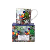Ashdene Australian Bird & Flora - Lorikeet & Bottlebrush City Mug