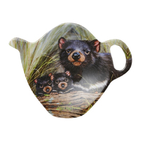 Fauna of Australia - Tasmanian Devils Tea Bag Holder