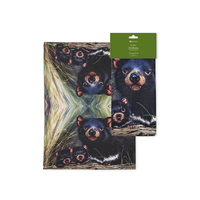 Ashdene Fauna of Australia - Tasmanian Devils Tea Towel