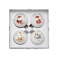 Barney Saves Christmas - 4 Pack Baubles