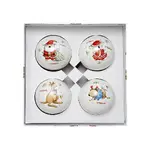 Ashdene Barney Saves Christmas - 4 Pack Baubles