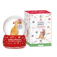 Barney Saves Christmas Snow Globe Medium - Kangaroo