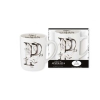 Letters of Australia Mug - P