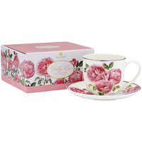 Ashdene Heritage Rose - Teacup & Saucer