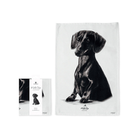 Ashdene Delightful Dogs - Dachshund Tea Towel