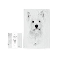 Ashdene Delightful Dogs - West Highland Tea Towel