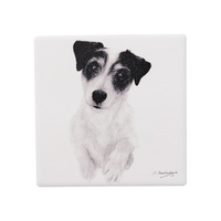 Ashdene Delightful Dogs - Jack Russell Ceramic Coaster
