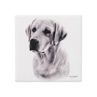 Ashdene Delightful Dogs - Labrador Ceramic Coaster