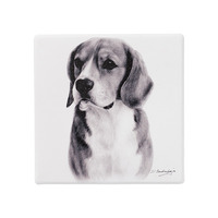 Delightful Dogs - Beagle Ceramic Coaster