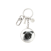 Ashdene Delightful Dogs - Pug Keyring