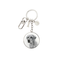 Ashdene Delightful Dogs - Labrador Keyring