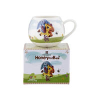 Ashdene Honey Pot Bear - Frankie Mini Hug Mug 