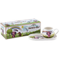 Honey Pot Bear - Ellie & Jemma Mini Hug Mug & Plate Set