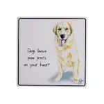 Ashdene Puppy Tales - Golden Retriever Ceramic Coaster