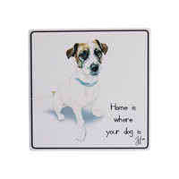 Puppy Tales - Jack Russell Ceramic Coaster