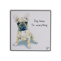 Ashdene Puppy Tales - French Bulldog Ceramic Coaster