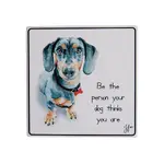 Ashdene Puppy Tales - Dachshund Ceramic Coaster