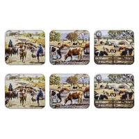 Ashdene Grazing Paddocks - Assorted Coasters 6 Pack
