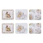 Ashdene Woodland Bunnies - Coaster 6 Pack