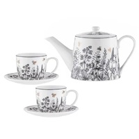 Ashdene Queen Bee - Teapot & 2 Teacup Set