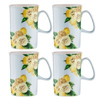 Ashdene Citrus Blooms - Mug Set of 4