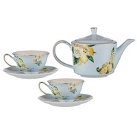 Ashdene Citrus Blooms - Teapot & 2 Teacup Set