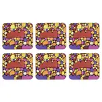 Ashdene Puli Puli Coaster 6 Pack - Graphite